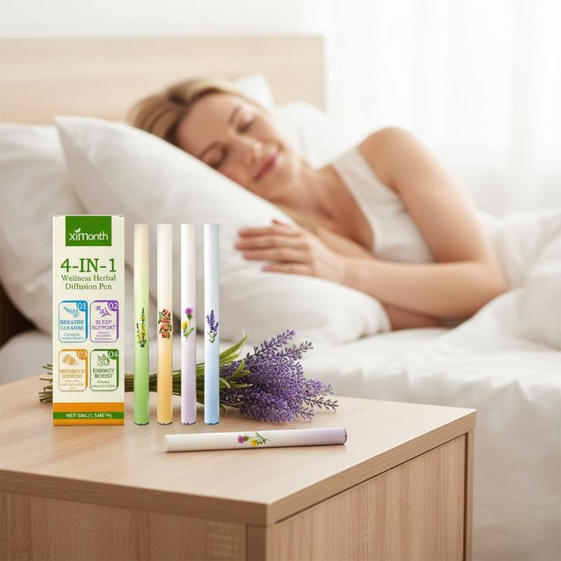 Herbal Wellness Supplement - 4 In 1 Herbal Diffuser Set