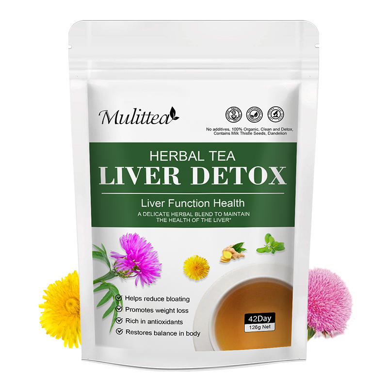 Mulittea Liver Detox Tea with  - Dandelion Detox Tea review and price