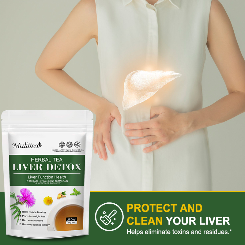 Mulittea Liver Detox Tea with  - Dandelion Detox Tea review and price