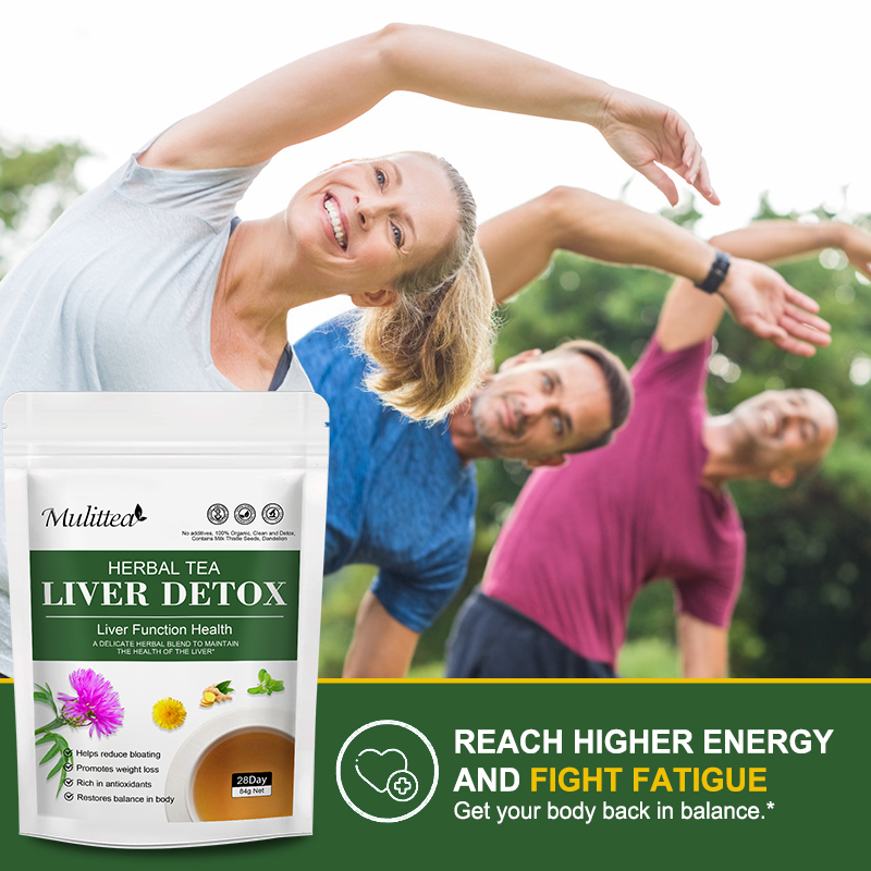 Mulittea Liver Detox Tea with  - Dandelion Detox Tea review and price