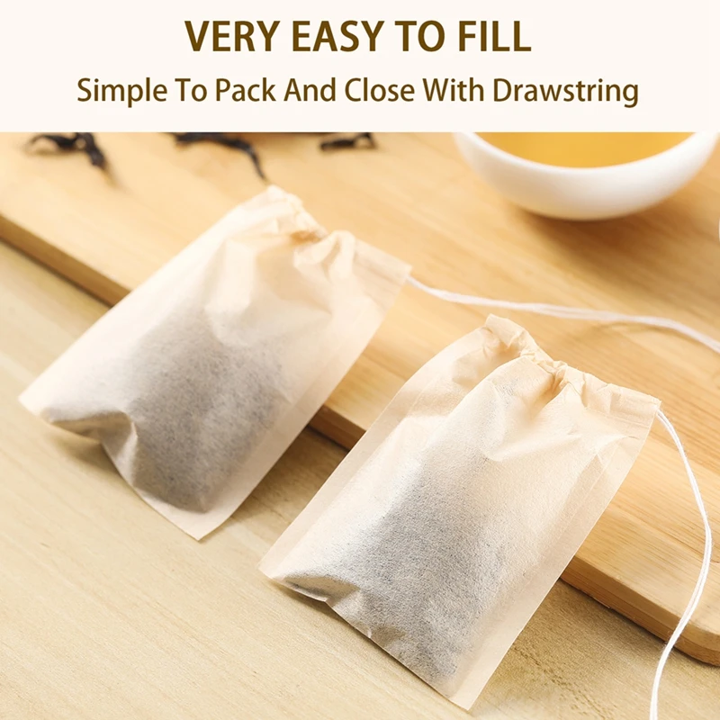 100Pcs Teabags with Drawstring - Herbal Wellness Supplement review and price