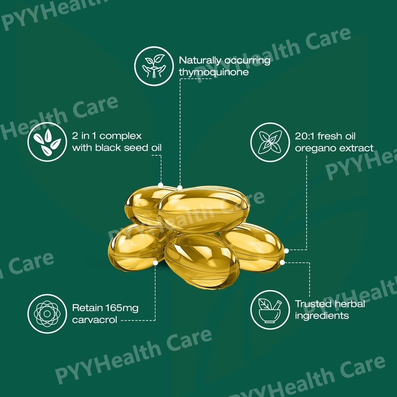 Oregano Oil with Black Seed Oi - Herbal Wellness Supplement review and price