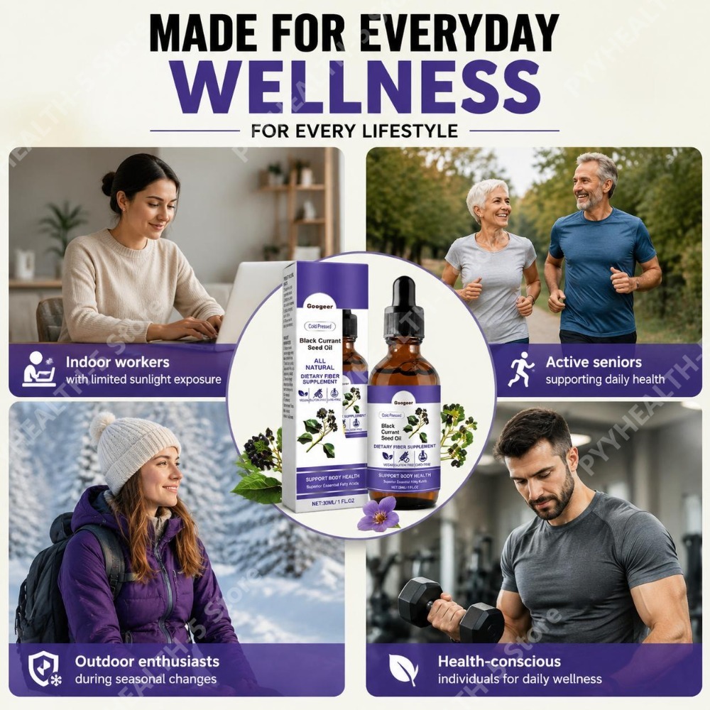 Black Currant Seed Oil Drops 3 - Wellness Herbal Medicine review and price