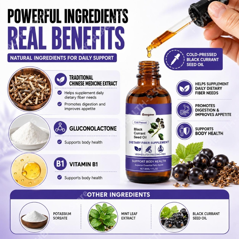 Black Currant Seed Oil Drops 3 - Wellness Herbal Medicine review and price