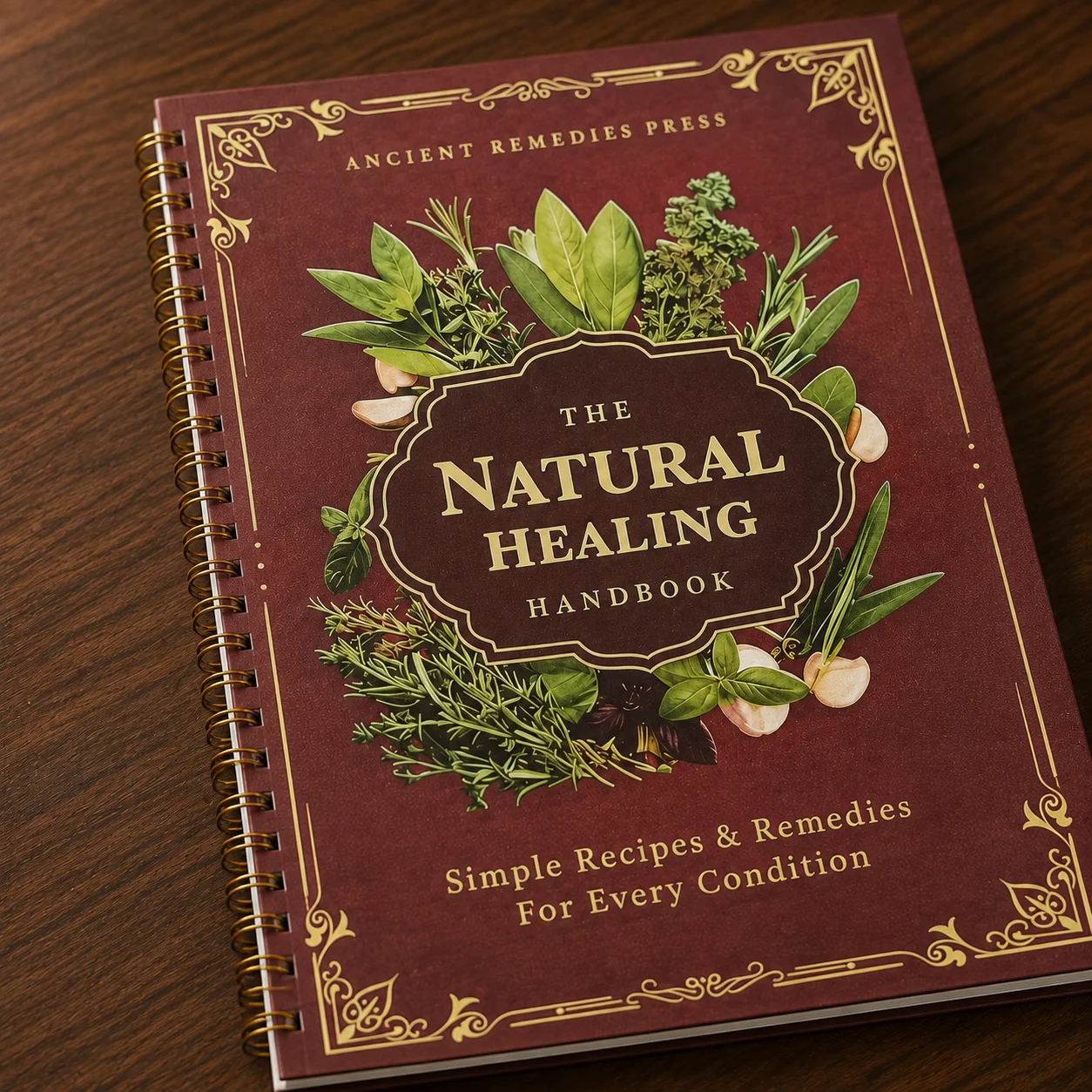 The Natural Healing Handbook:  - Herbal Wellness Remedy review and price