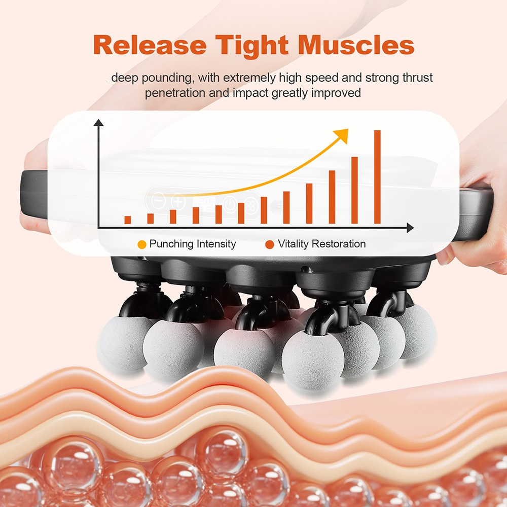 16-Head Fascia Gun High-Freque - Health Wellness review and price