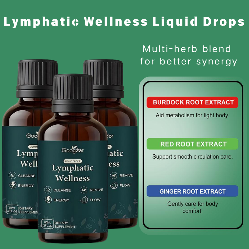 60ml Lymphatic Support Liquid  - Herbal Wellness Supplement review and price