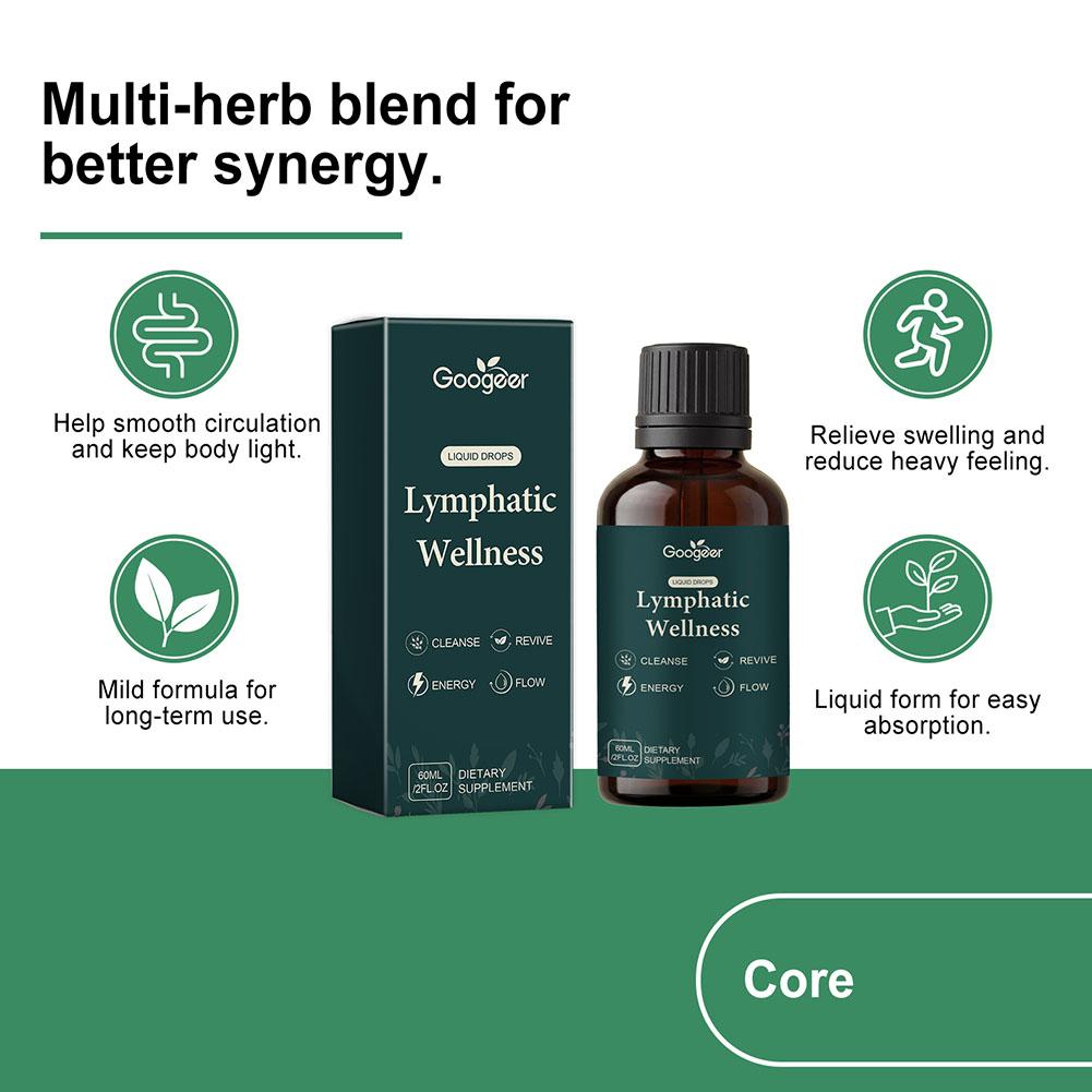 60ml Lymphatic Support Liquid  - Herbal Wellness Supplement review and price