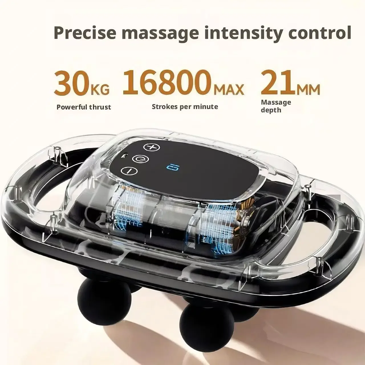 6-Head Deep Tissue Massage Gun - Health Wellness review and price